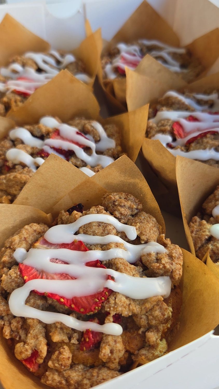 Strawberry Strudel Muffins