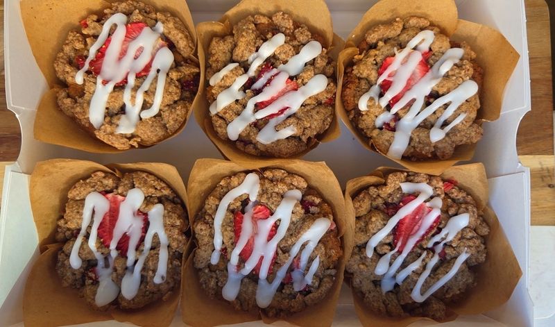 Strawberry Strudel Muffins Strawberry Strudel Muffins