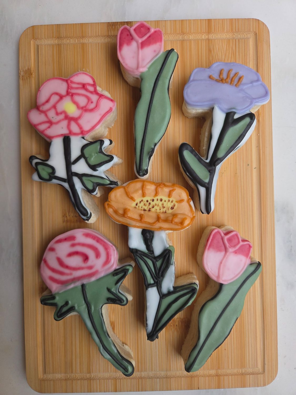 Mother's Day Sugar Cookies