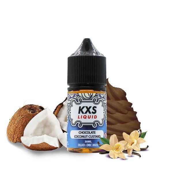 KXS - chocolate coconut custard 30ML