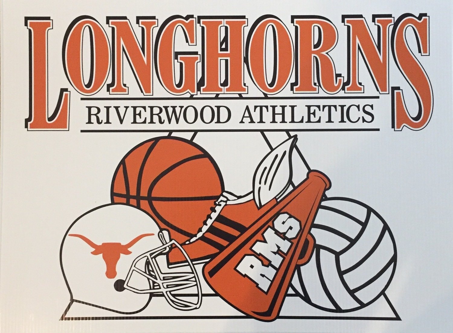 Athletics Yard Sign