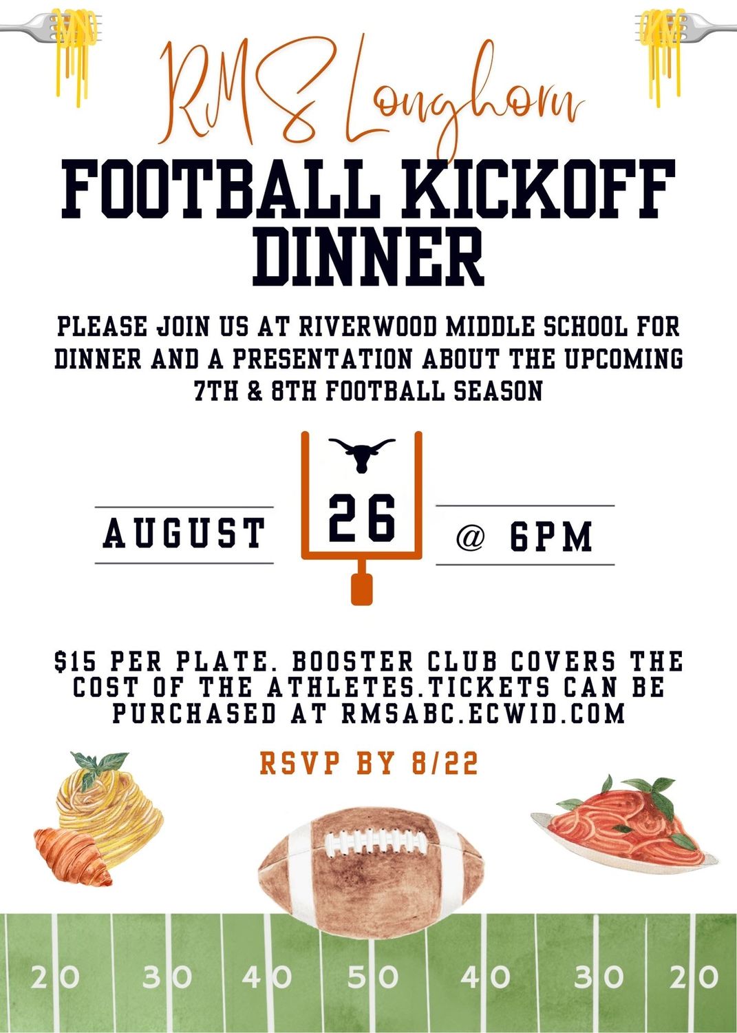 Football Kickoff Dinner 2025