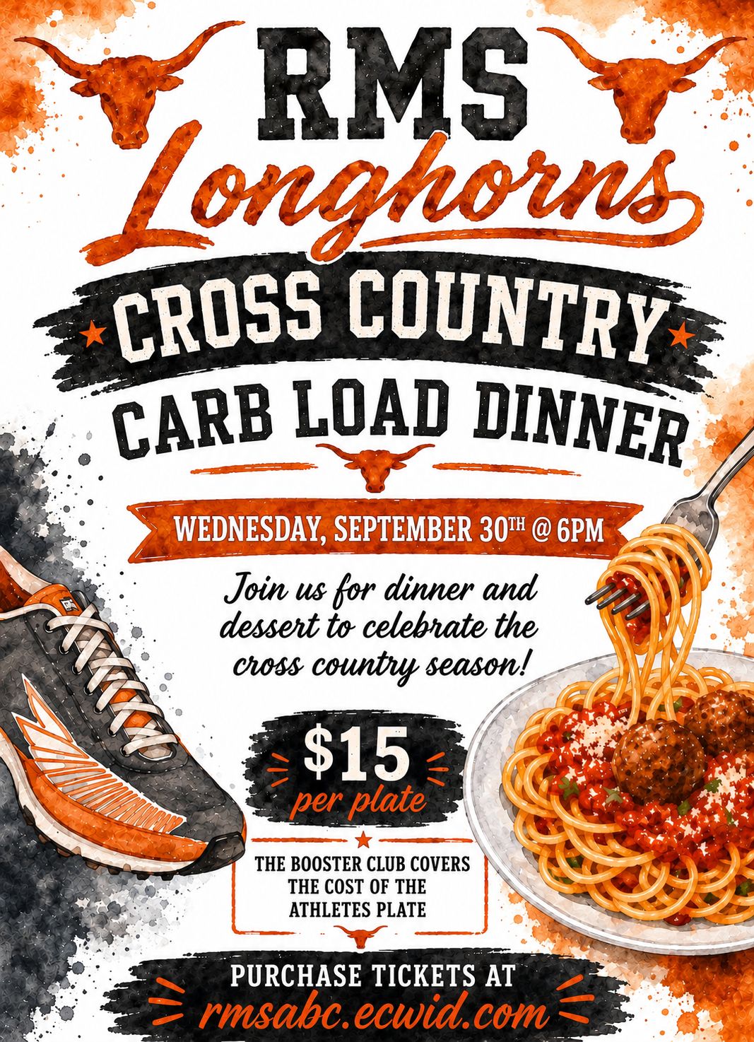 Cross Country Carb Load Dinner 2026