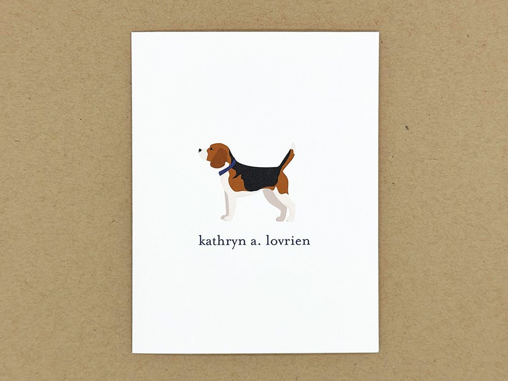 Dog Breed Stationery