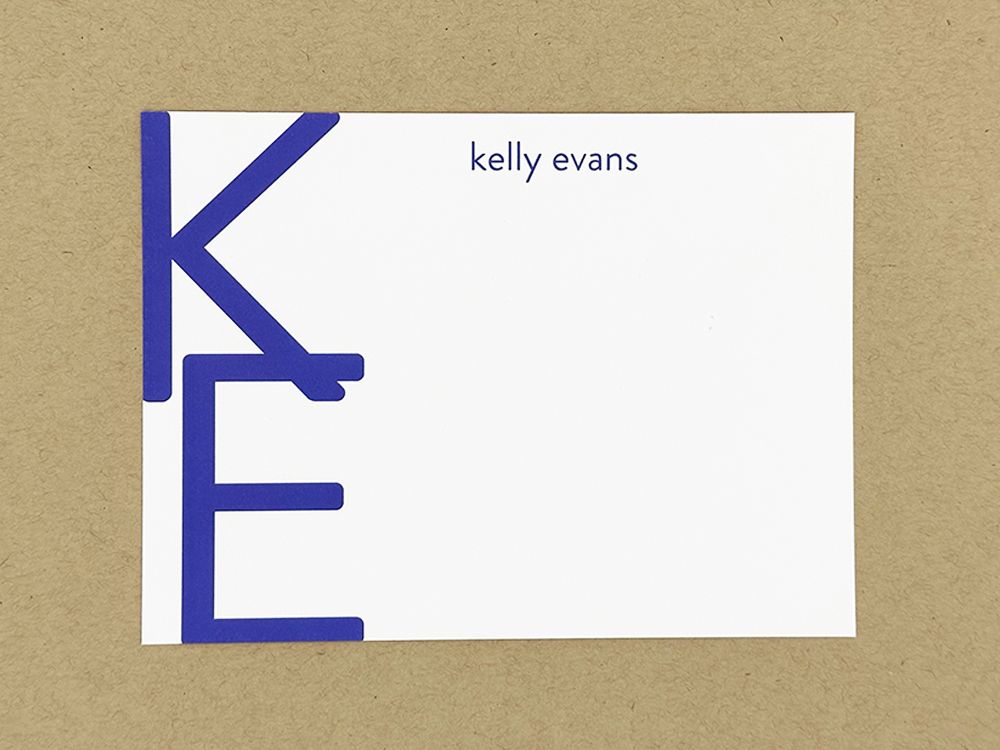 Side Initial-San Serif Modern