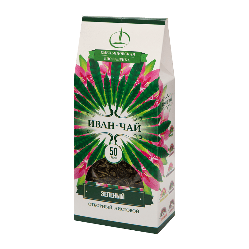 Иван-чай зеленый листовой 50 гр