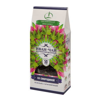 Иван-чай ферментированный с листьями смородины 50 гр