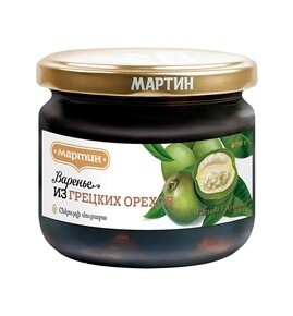 Варенье из грецкого ореха 460 гр