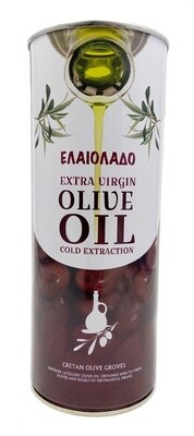 Оливковое масло ELAIOLADO Extra Virgin 1л