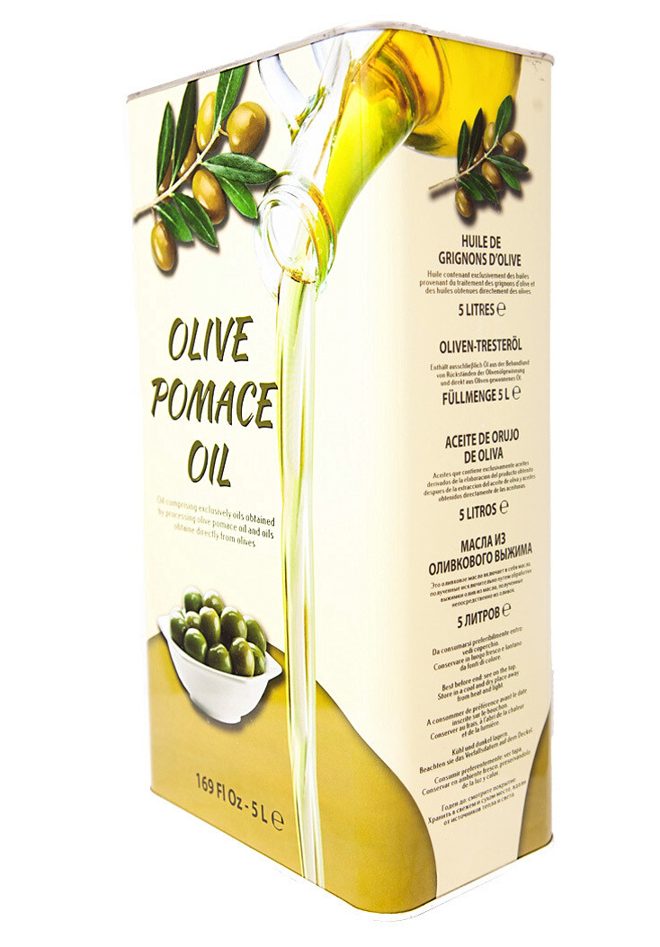 Оливковое масло для жарки Olive Pomace Oil 5 л