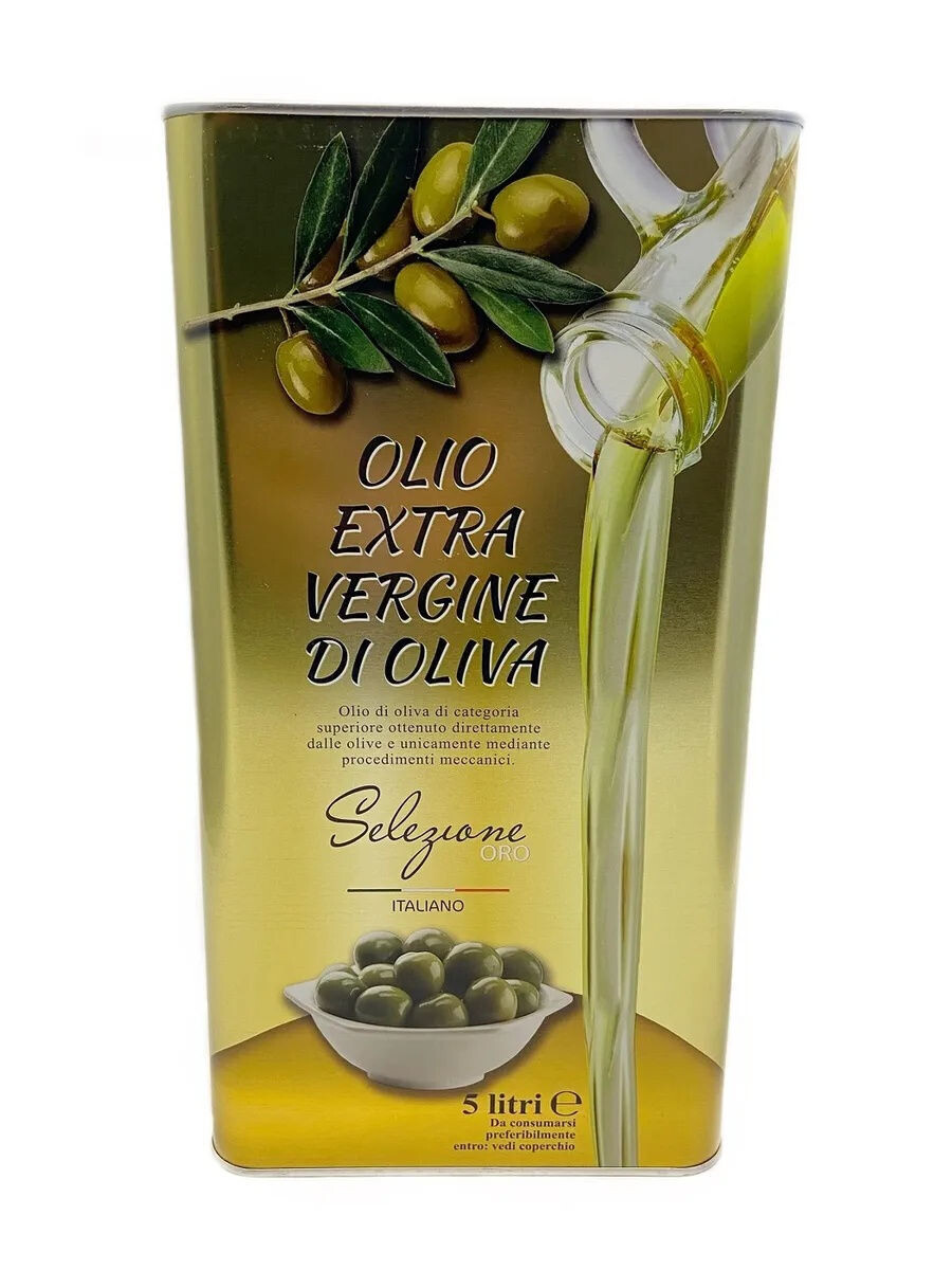 Оливковое масло Olio Extra Virgine di oliva 5 л