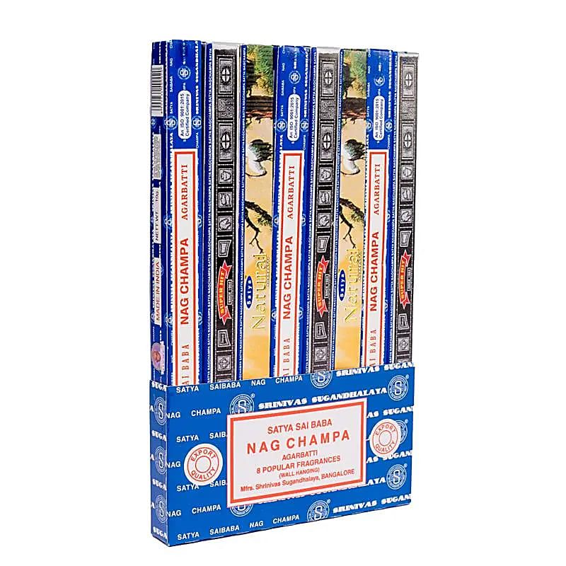 Räucherstäbchen Satya Nag Champa Kollektion