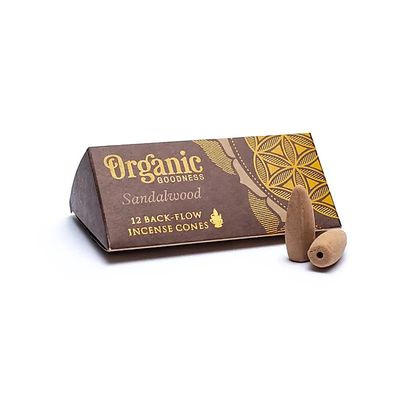 Rückfluss-Räucherkegel Sandelholz