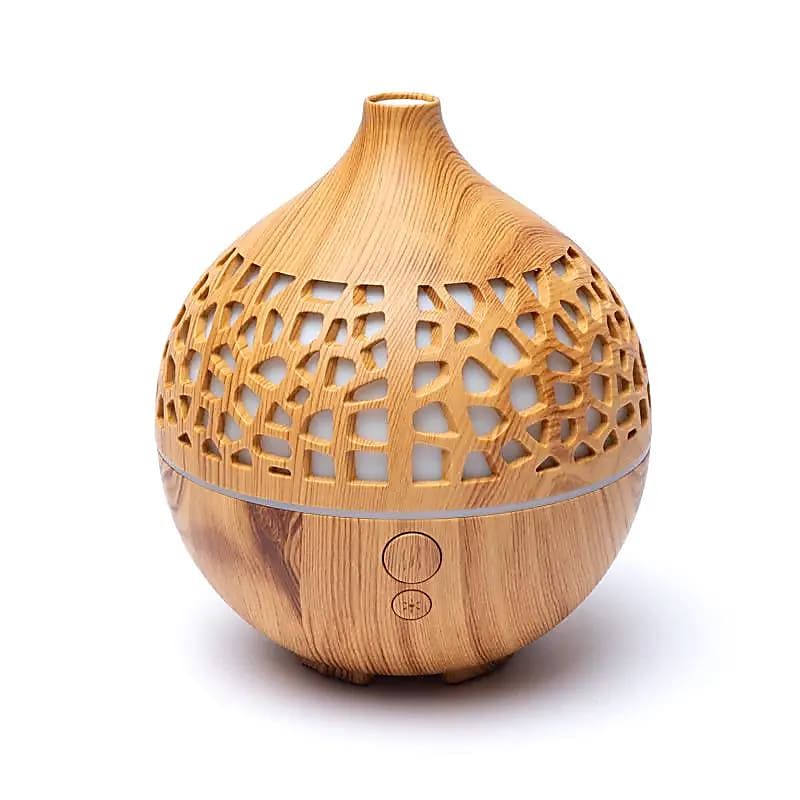 Aroma Zerstäuber Deko rund natur USB