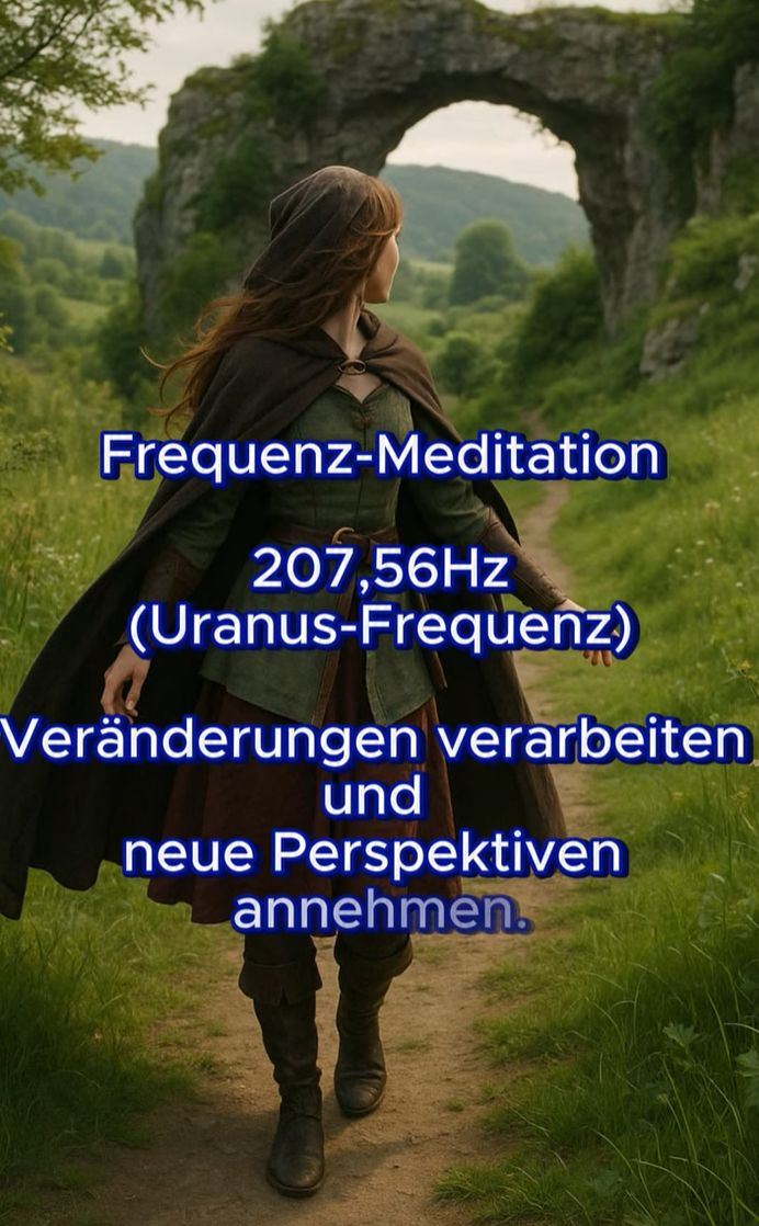 Frequenz-Meditation mit der Uranusfrequenz 207,36Hz