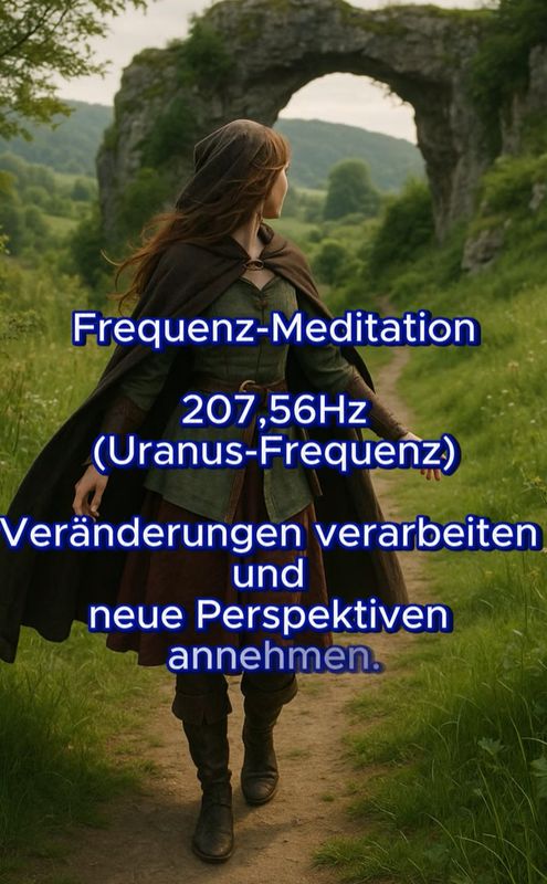Frequenz-Meditation mit der Uranusfrequenz 207,36Hz