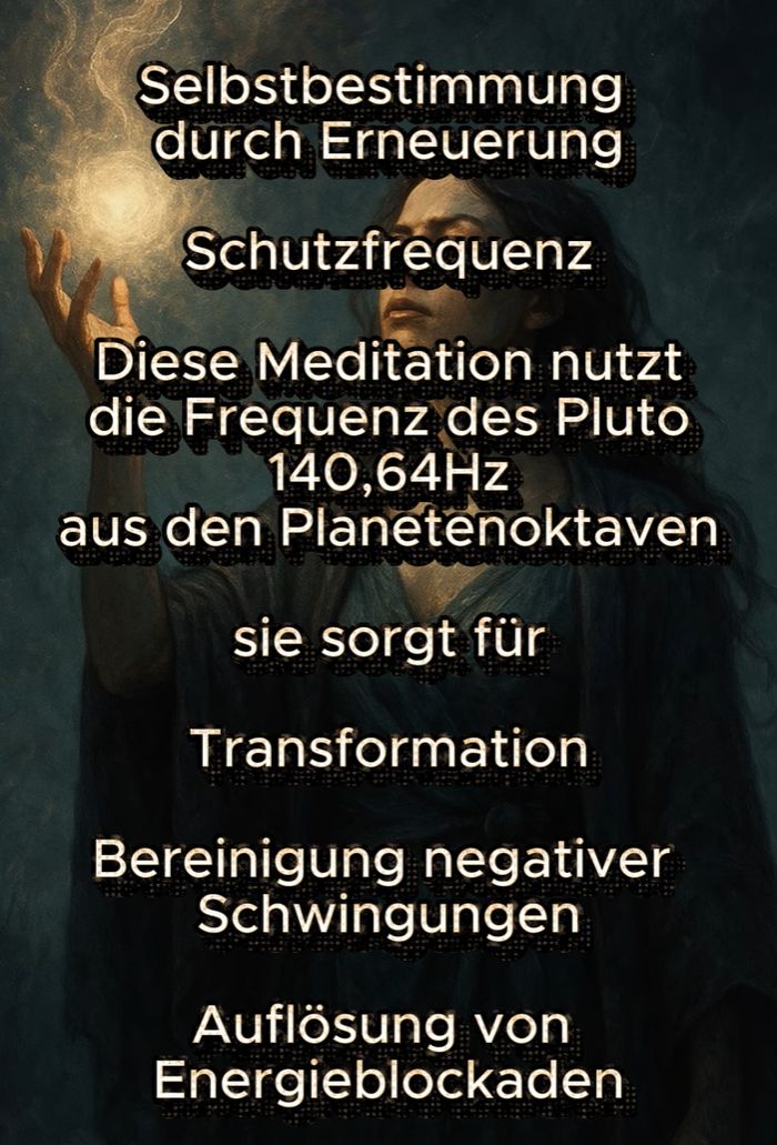 Frequenz 140,64Hz - Schutzfrequenz - Selbstbestimmung