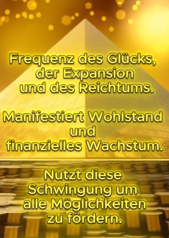 Finanzielles Wachstum mit der Jupiterfrequenz 183,58Hz 🎶🍀