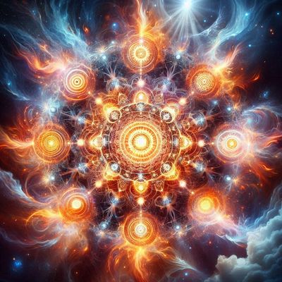 Frequenz für unser Solarplexuschakra - 528Hz mit Musik