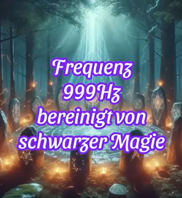 1 Stunde Meditation 999Hz - Befreiung von schwarzer Magie