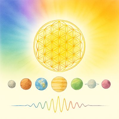 Die Frequenzen unserer Planeten