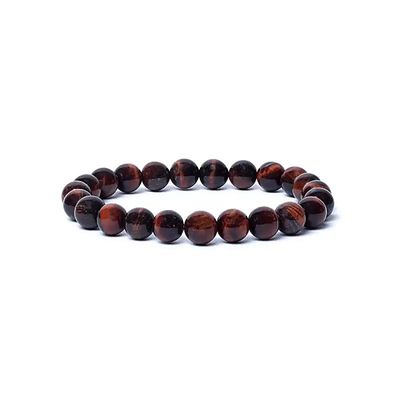 Armband rotes Tigerauge AA Qualität elastisch -- 0,8 cm