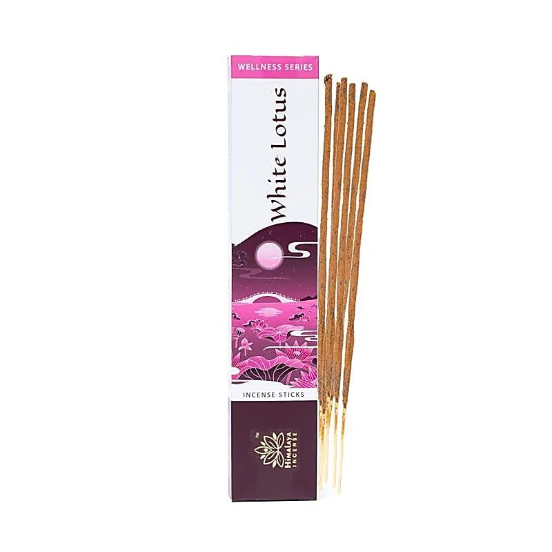 Himalya Räucherwerk Weißer Lotus -- 15g