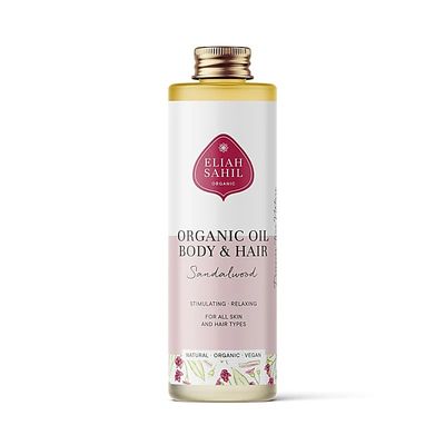 Körper &amp; Haaröl Mandel Sandelholz BIO Eliah Sahil --100 ml