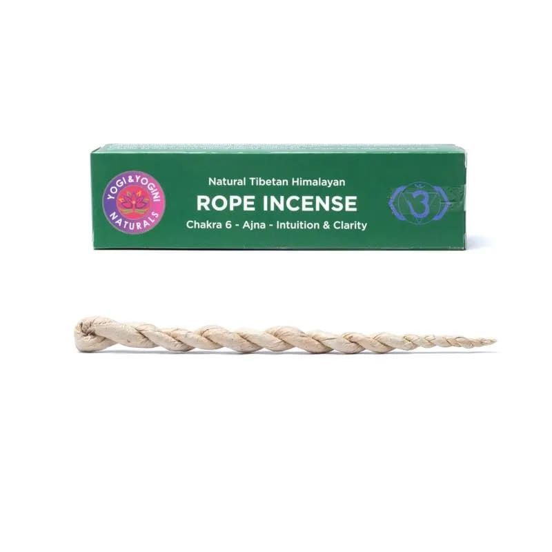 Räucherschnüre 6. Chakra Intuition &amp; Klarheit -- ± 15 cm; ±43g