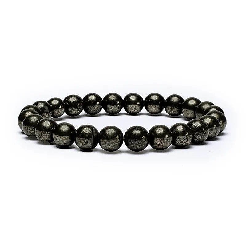 Armband Pyrit elastisch