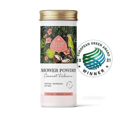 Dusch-Pulver Kokus Hibiskus Bio Eliah Sahil -- 90 g