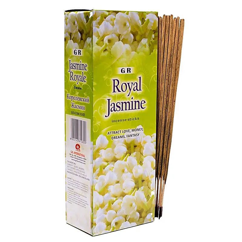 Räucherwerk Jasmin Sechseck-Packung -- 20 g