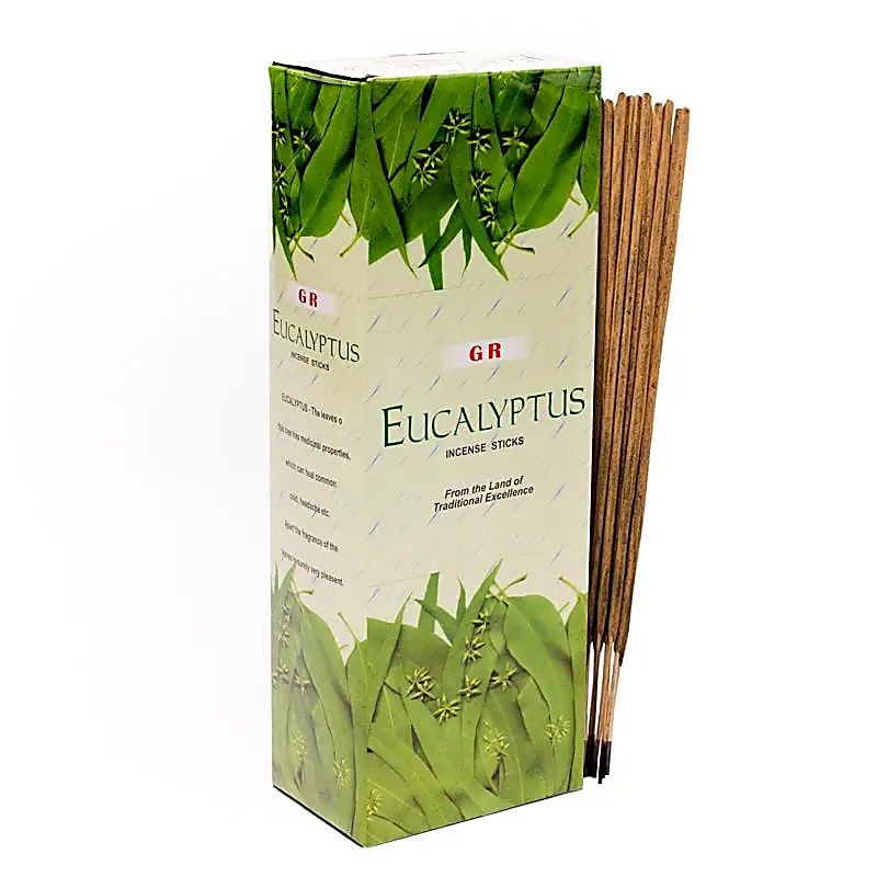 Räucherwerk Eucalyptus Sechseck-Packung -- 20 g