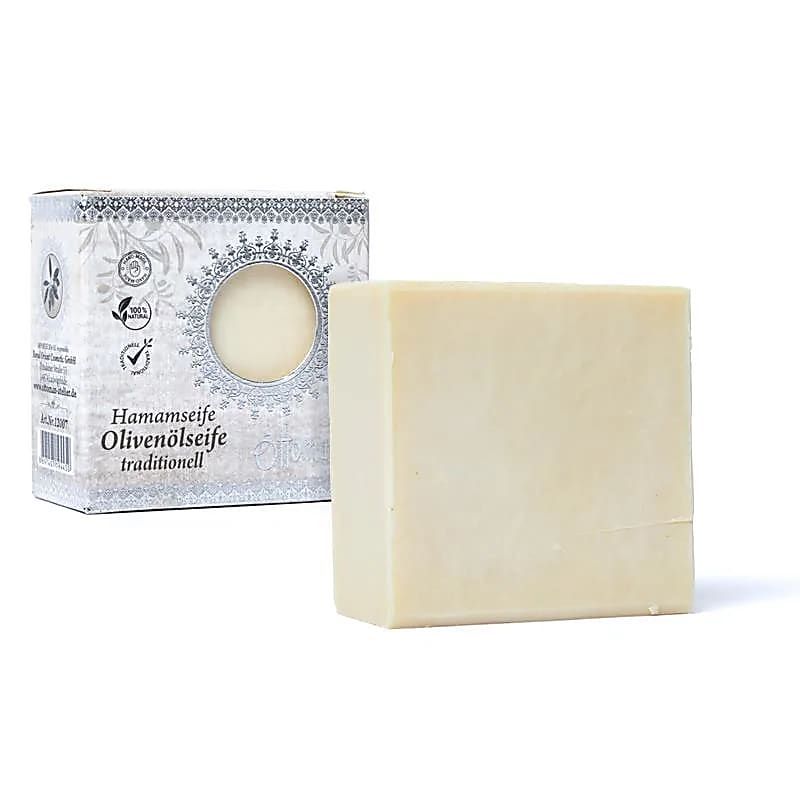 Ottoman Hammamseife mit Oliven- und Kokosnussöl -- ±190g
