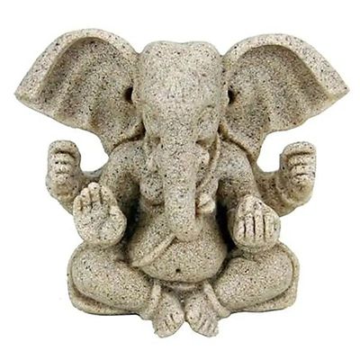 Ganeshafigur Sand -- 8 cm