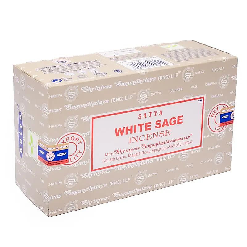 Räucherstäbchen Satya Weißer Salbei -- 15 g