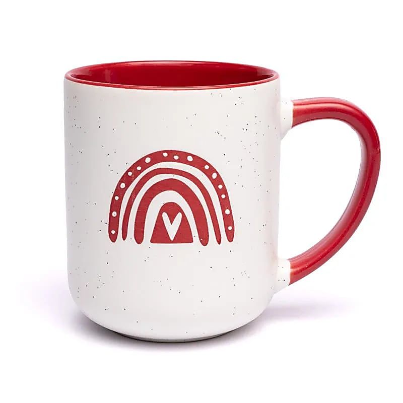 Tasse Regenbogen rot -- ±400 ml