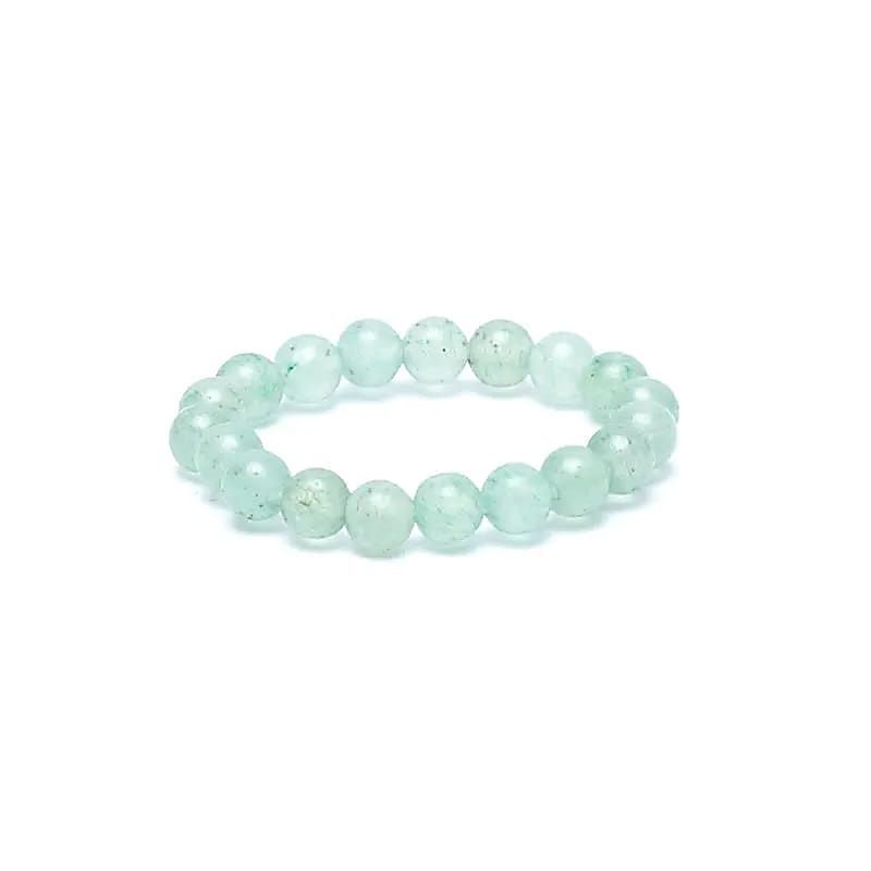 Ring grüner Aventurin elastisch -- 3mm