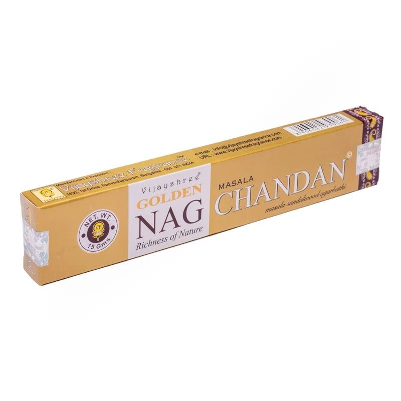Räucherstäbchen Golden Nag Chandan -- 15 g