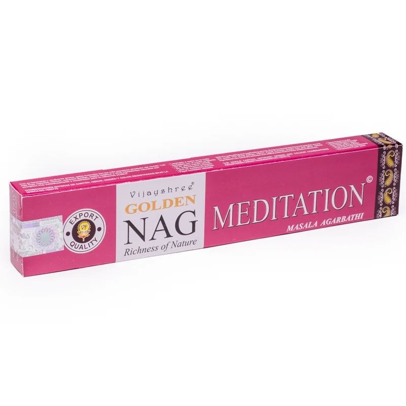 Räucherstäbchen Golden Nag Meditation -- 15 g