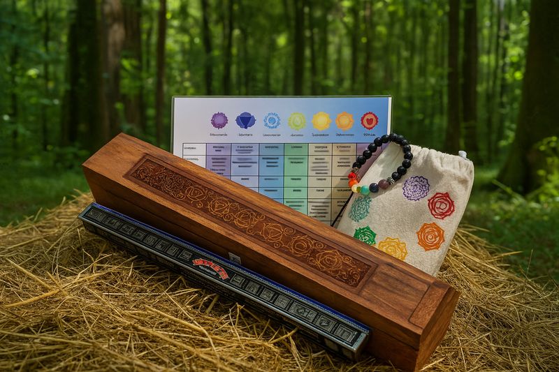 Komplettes Chakren-Set – Balance für Körper, Geist und Seele