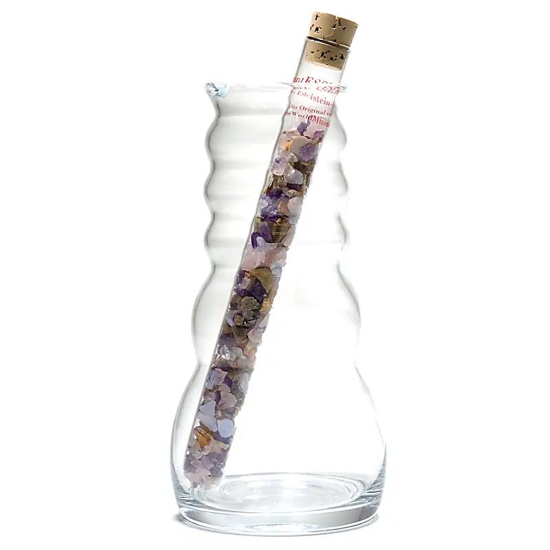 Edelsteinwasser-Stab 5 Elemente Mischung -- 24 cm