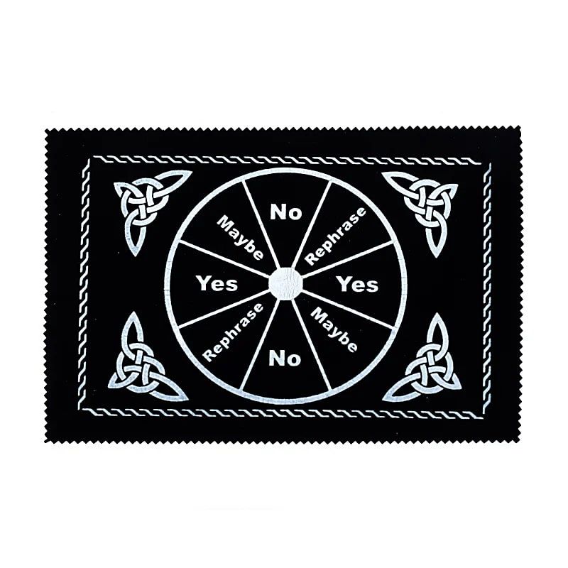 Pendelmatte mit keltischen Trinity-Knoten-Symbol -- 30x20.5cm