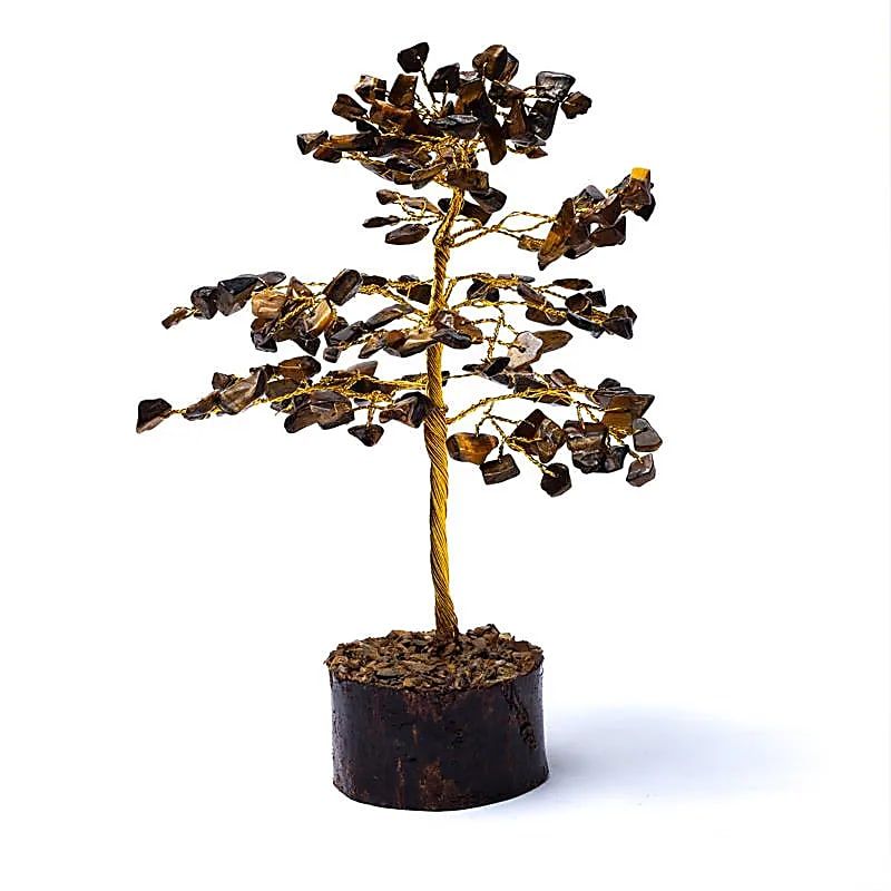 Edelsteinbaum Tigerauge -- 18cm
