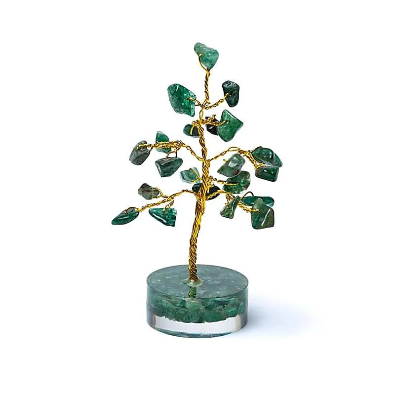 Edelsteinbaum grĂźner Aventurin -- 8cm