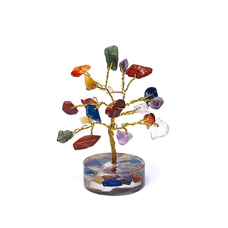 Edelsteinbaum 7 Chakren -- 8cm