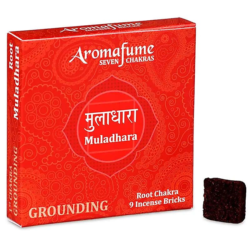 Aromafume Chakra-Weihrauchblöcke 1. Chakra -- 40 g