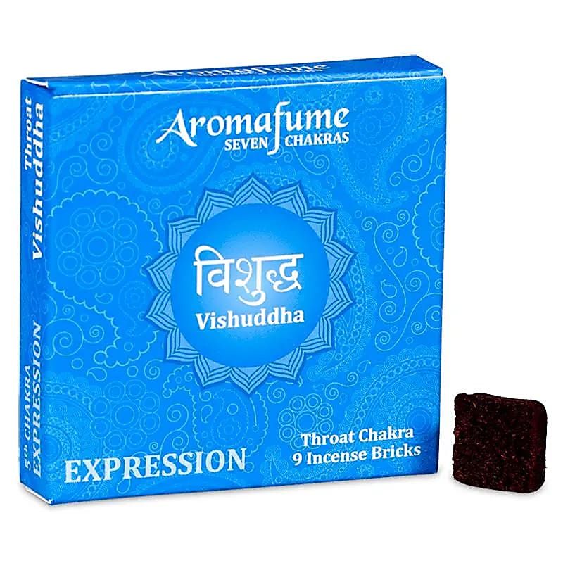 Aromafume Chakra-Weihrauchblöcke 5. Chakra -- 40 g