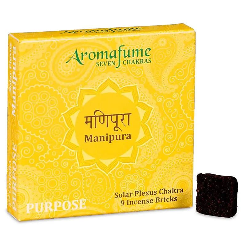 Aromafume Chakra-Weihrauchblöcke 3. Chakra-- 40 g