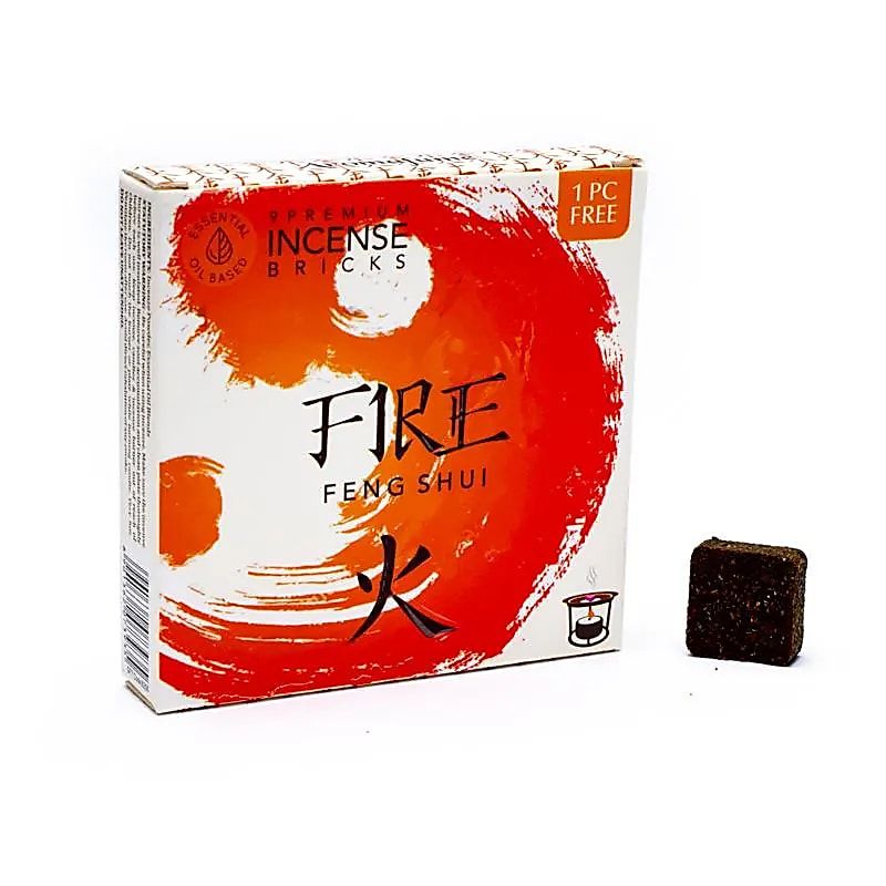 Aromafume Feng Shui Weihrauchblöcke Feuer
